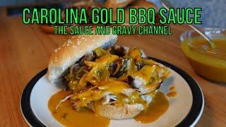 Carolina Gold BBQ Sauce | Yellow Mustard Barbecue Sauce | How to Make Carolina Gold BBQ Sauce