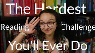 The Hardest Reading Challenge You'll Ever Do & how I'm participating