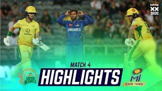 Joburg Super Kings v MI Cape Town | Match 4 Highlights | Betway SA20