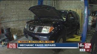 Mechanic fakes repairs on veteran's ride