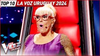 Top 10 MOST WATCHED Blind Auditions of La Voz Uruguay 2024