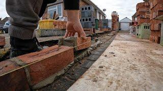 OLD BOY Building a Garden Wall! Part 3