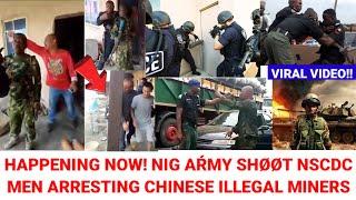 NSCDC Men Shøøt Nig Aŕmy Protecting Chinese Cr!minals - Video; Brazil Stops Chinese Vehicle Factory