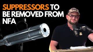 SUPPRESSORS TO BE REMOVED FROM THE NFA! ACT NOW!