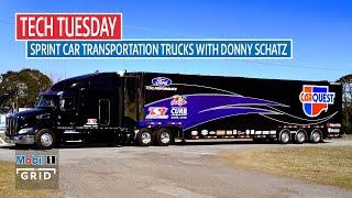 Inside The Sprint Car Truck With Donny Schatz - Tech Tuesday | Mobil 1 The Grid