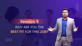 Why are you the best fit for this job - How to Answer