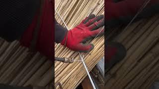 First thatch of the year #thethatchingguy #youtube #video #satisfying