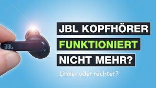 JBL Kopfhörer funktioniert nur auf einer Seite - Factory Reset - Tutorial - Testventure