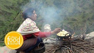 the kitchen on the roof || village food kitchen || lajimbudha ||