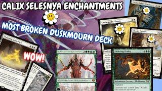 Calix Selesnya Enchantments is BROKEN Right Now! - FAVORITE Duskmourn MTG Standard Deck