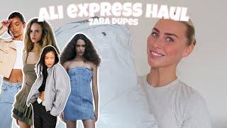 ali express ‘zara’ try on haul with links