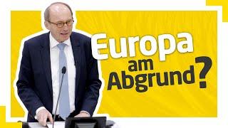 Europa am Scheideweg: Agieren statt Reagieren!