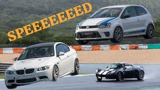 Which one was fastest? E92 M3, 111r or Polo WRC?