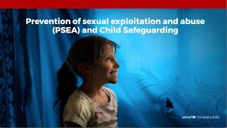 Prevention of sexual exploitation and abuse PSEA / Masumi Yamashina