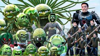 LIN GANG MELON ZOOCHOSIS BOSS VS MECHA AXEMAN in Garry's Mod !!