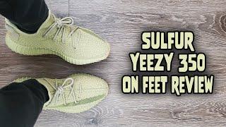 Adidas Yeezy Boost 350 v2 Sulfur On Feet Review (FY5346)