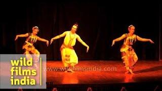 Shri Santanu Chakraborty and his students perform Bharatnatyam, Delhi