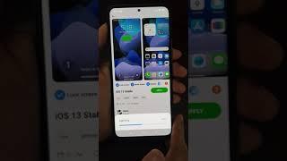 Xiaomi Redmi | How to turn redmi phone into iphone iOS | IOS | #shorts #Xiaomi #iphone #ios