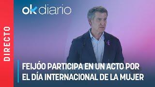 DIRECTO| Feijóo y Prohens participan en un acto con motivo del Día Internacional de la Mujer