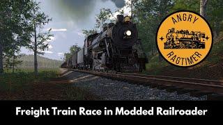 The Great Freight Train Race - Railroader Livestream