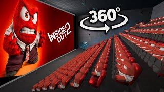 Inside Out 2 360° - CINEMA HALL | VR/360° Experience [ANGER EDITION]