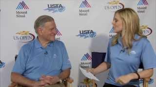 Dr. Valentin Fuster discusses Heart Healthy Benefits of Tennis at the US Open