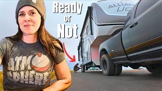 RVing 1,015 miles to avoid the WINTER STORM (and finish the RV repairs)