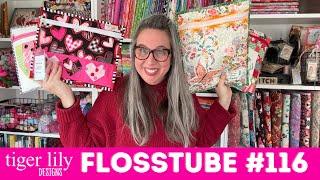 Flosstube 116 -  2 Stitch Finishes, WIPS and Upcoming Sale #AOTHSAL2025