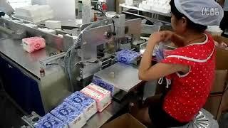 Envasadora semiautomatica para servilleta de papel