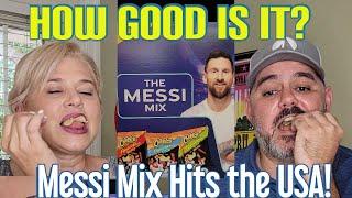 Messi Inter Miami Reaction- While eating his new Messi MIX Chips!