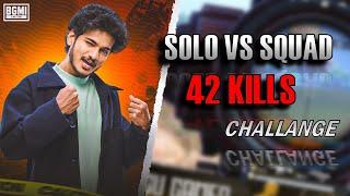 Solo Vs Squad 42 Finishes Challange  | Telugu Gamer