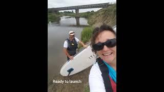 Sup trip melverley to Montford bridge on river severn nr Shrewsbury, 9th aug 2020