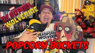 I bought every Deadpool & Wolverine popcorn bucket! 