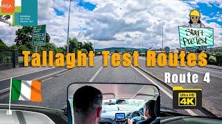 Driving through Tallaght Driving Test Routes | RSA Ireland | Route 4