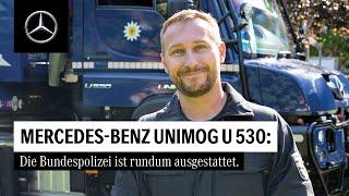 Mercedes-Benz Unimog U 530: Die Bundespolizei ist rundum ausgestattet