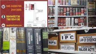 Law book store||Wholesale shops with wholesale prices ||Judiciary,IPC ,CRPC,CPC books are available