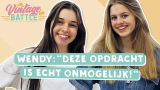 WIE SHOPT DE LEUKSTE OUTFIT MET DIERENPRINT? | VINTAGE BATTLE #2 | TinaTV