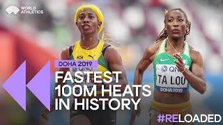 Shelly-Ann dominates with fastest 100m heat ever  | Women's 100m heats Doha 2019