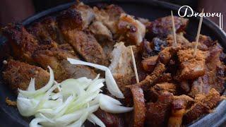 HOW TO MAKE GHANA DOMEDO/ GRILLED PORK