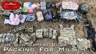 Gun Gamers' Airsoft & Milsim Packing Guide: What, Why, & How?