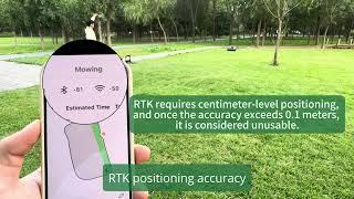 Lymow One Robotic Mower | Smart Navigation with Temporary Loss of RTK Signals