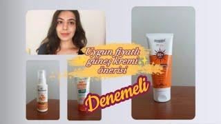 Uygun fiyatlı güneş kremi önerisi |Denemeli | Dermoskin, Procsin, Rosawoman's