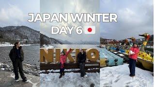 JAPAN WINTER DAY 6 | NIKKO JAPAN TOUR | SNOW | KEGAN WATERFALLS | CHUZENJI LAKE | TRAVEL VLOG