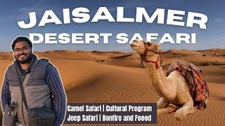 Desert Safari in Jaisalmer | Rajasthani Cultural Program | Jaisalmer to Delhi Flight Journey