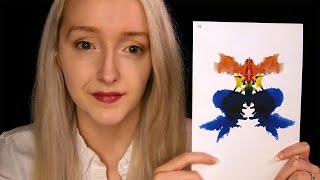 ASMR Inkblot Test | Psychologist Medical Exam 4K