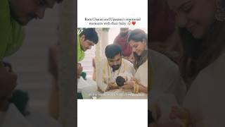 Ramcharan & Upasana emotional moments with their baby️