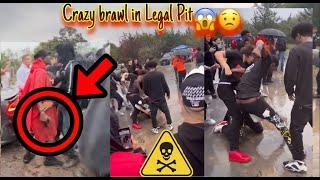 INSANE TAKEOVER BRAWL GONE WRONG !!!! LEGAL PIT DALLAS TX