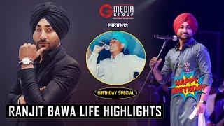 Birthday Special: Ranjit Bawa | Life Journey Highlights | Punjabi Singer | G Media Group