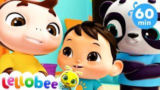 Heads Shoulders Knees and Toes | Baby Cartoons - Kids Sing Alongs | Moonbug