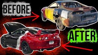 BUILDING A SUPRA IN 10 MINUTES *FOUND IN A FIELD....